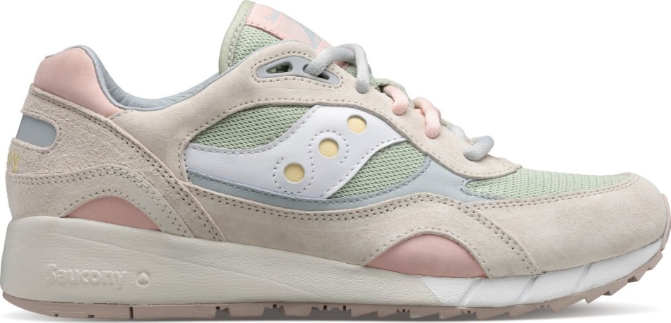 Shadow 6000 Saucony Creek Alb-verde Deschis Saucony