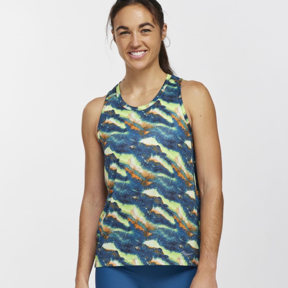 Cronometru Singlet Vizi Galaxy Print Saucony