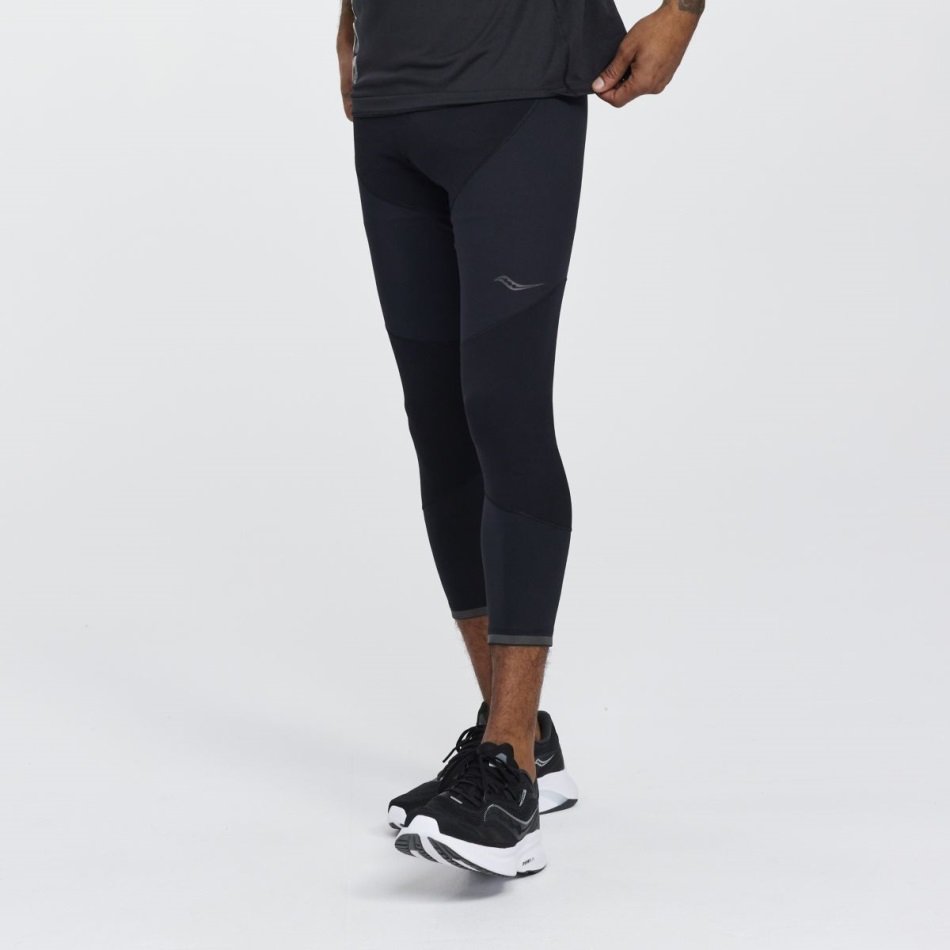 Crop Crop Tight Saucony Negru