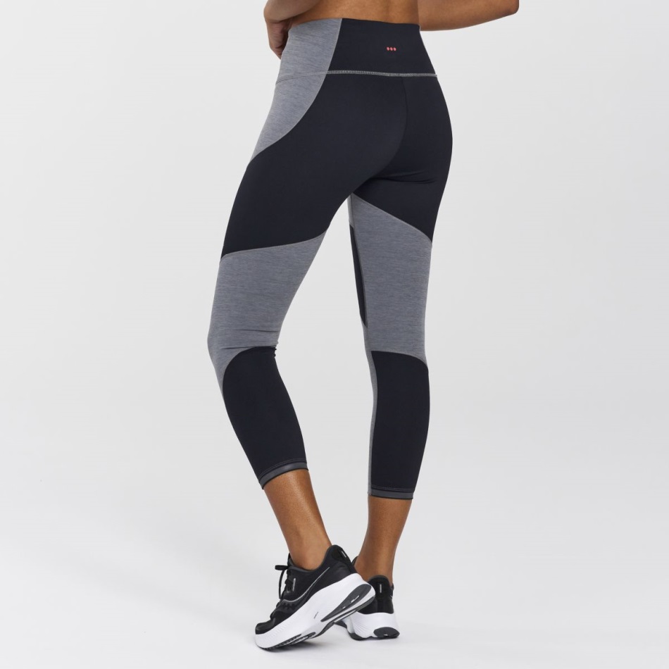 Crop Crop Tight Gri închis Heather Saucony