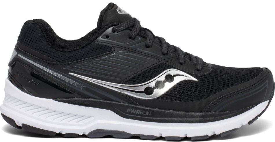 Eșalonul Feminin 8 Saucony Alb-negru