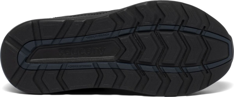 Femei Eșalon Walker 3 Saucony Lat Negru