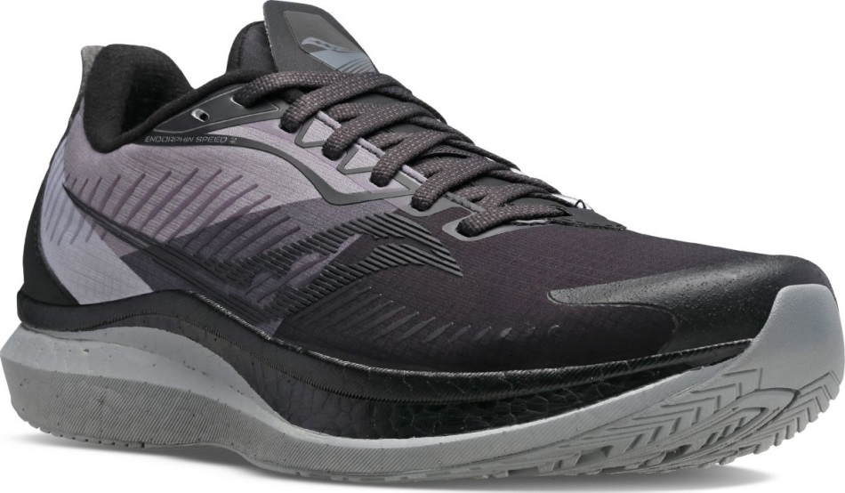 Saucony Endorphin Speed 2 Runshield Negru-pietriș Pentru Femei