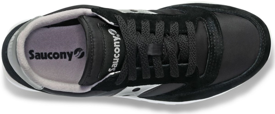 Saucony Triplu Negru-argintiu Pentru Femei De Jazz