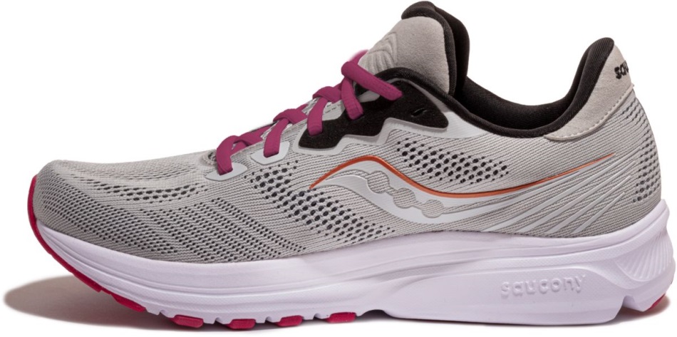 Women's Ride 14 Saucony Lat Fog-cherry